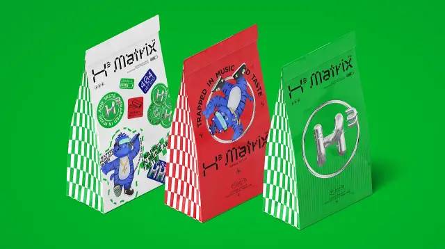 品牌设计与策划案例：H³ Matrix餐吧品牌设计案例分享