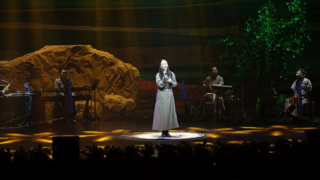 鄂尔多斯古如歌”主题音乐会在杭锦旗举行